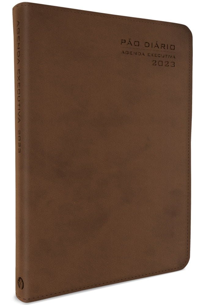 Agenda Executiva 2023 | Pão Diário | Capa Couro Flexível