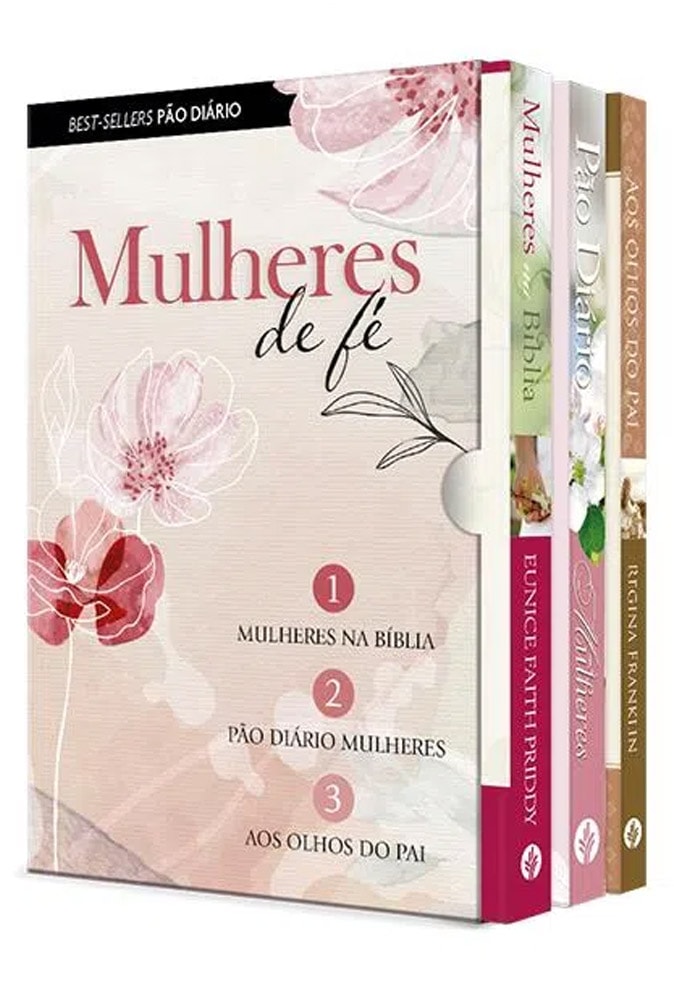 Box Mulheres de Fé | Eunice Faith Priddy e Regina Franklin