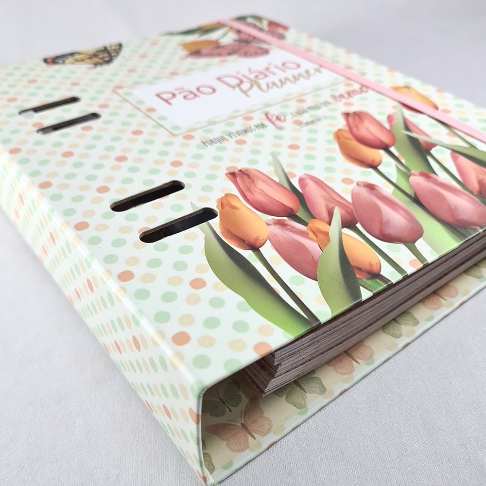 Planner Pão Diário | Capa Vivemos por Fé