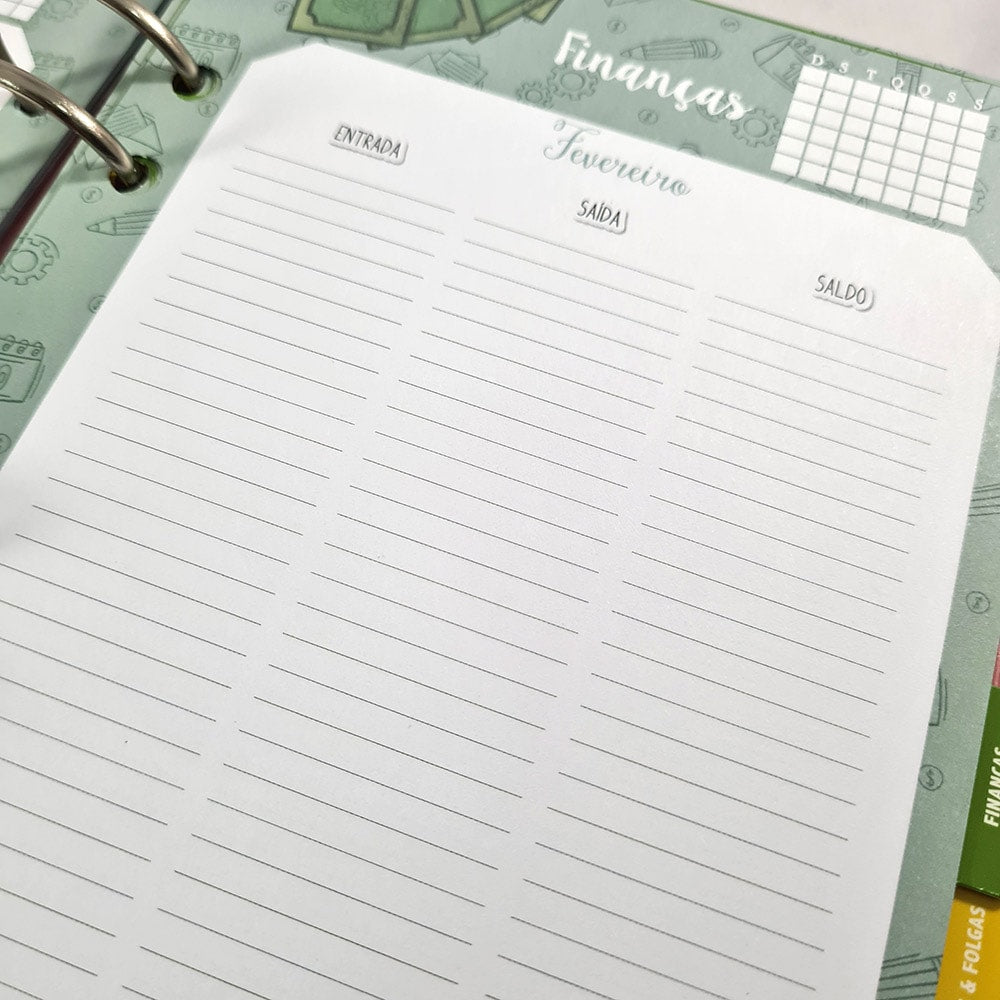 Planner Pão Diário | Capa Vivemos por Fé