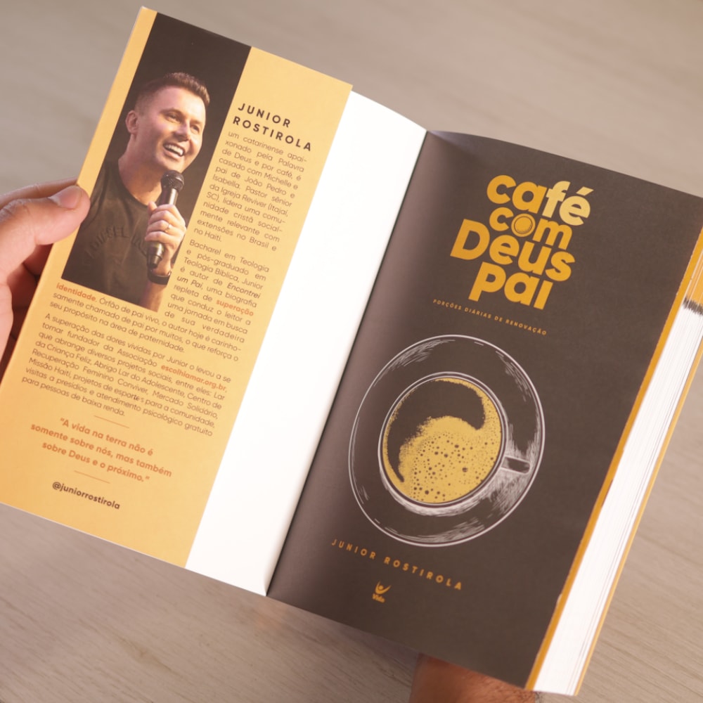 Café Com Deus Pai | Porções diárias de Renovação | Junior Rostirola