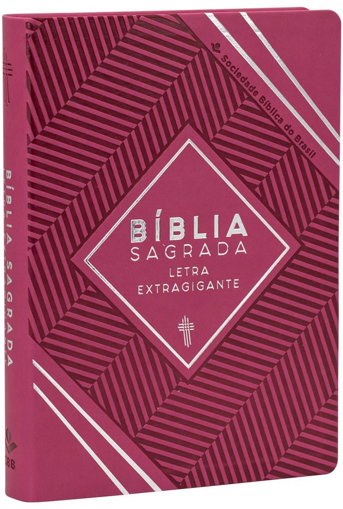 Bíblia Sagrada | Letra Extragigante | NTLH | Capa Luxo Pink