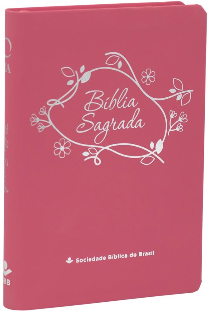 Bíblia Sagrada | ARA | Letra Grande | Capa Luxo Pink