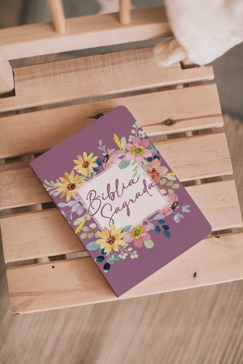 Bíblia Sagrada Primavera Alegre | NVT | Letra Normal | Flexível Soft Touch