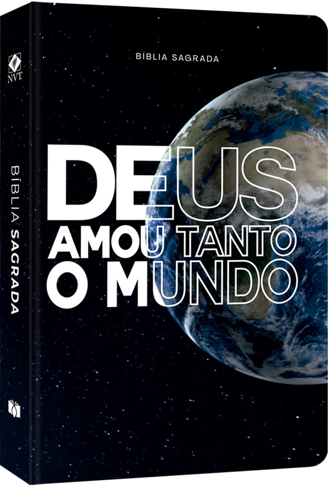 Bíblia Sagrada Deus Amou o Mundo | NVT | Letra Normal | Flexível Soft Touch