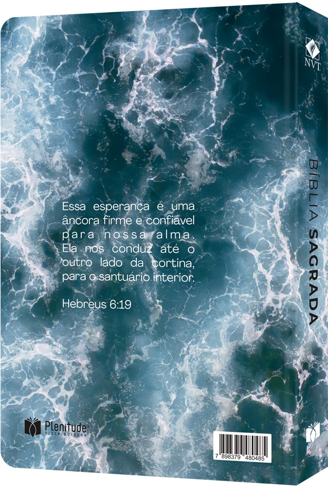 Bíblia Sagrada Oceano | NVT | Letra Normal | Flexível Soft Touch
