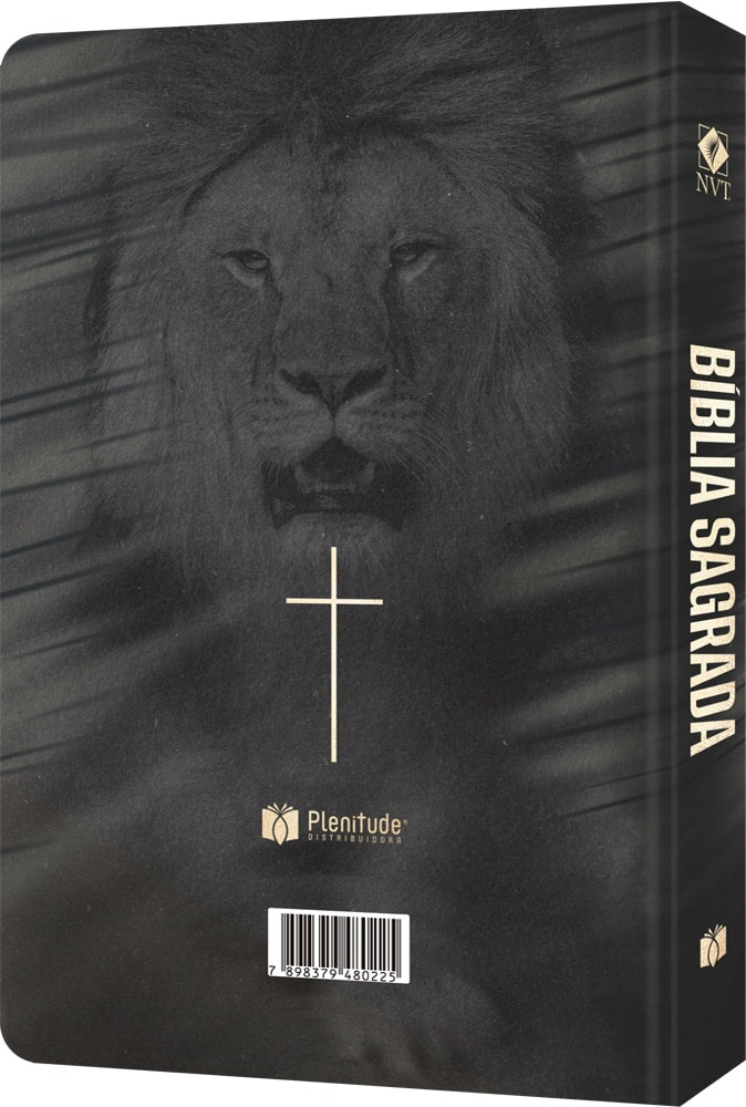Bíblia Sagrada Leão de Judah | NVT | Letra Normal | Flexível Soft Touch