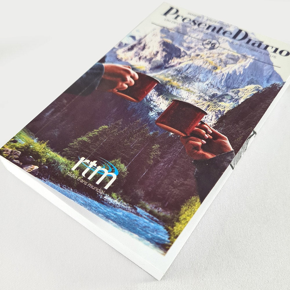 Kit 10 Devocionais Presente Diário 26 Mini | Letra Normal | Capa Paisagem 2023