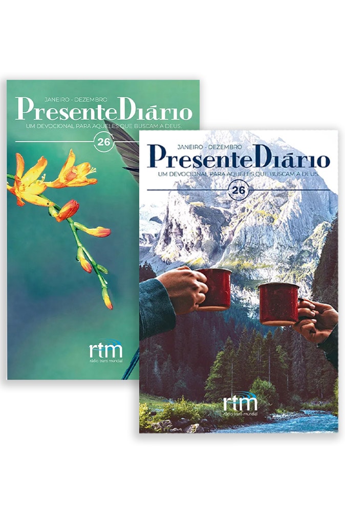 Kit Devocionais Para Casais 2023 | Presente Diário 26 Tradicional | Capa Brochura