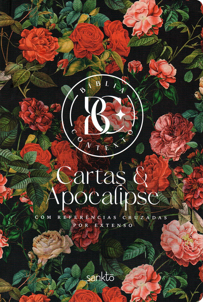 Bíblia Contexto | Cartas e Apocalipse | NVT | Capa Dura | Floral