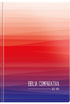 Bíblia Sagrada Edição Comparativa, ARC e NVI, letra média, capa dura com degradê vermelho e azul. — Plenitude