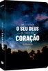 Bíblia NVI, capa noturna com céu estrelado e floresta, texto "Ame o Senhor o seu Deus de todo o seu coração" — Plenitude