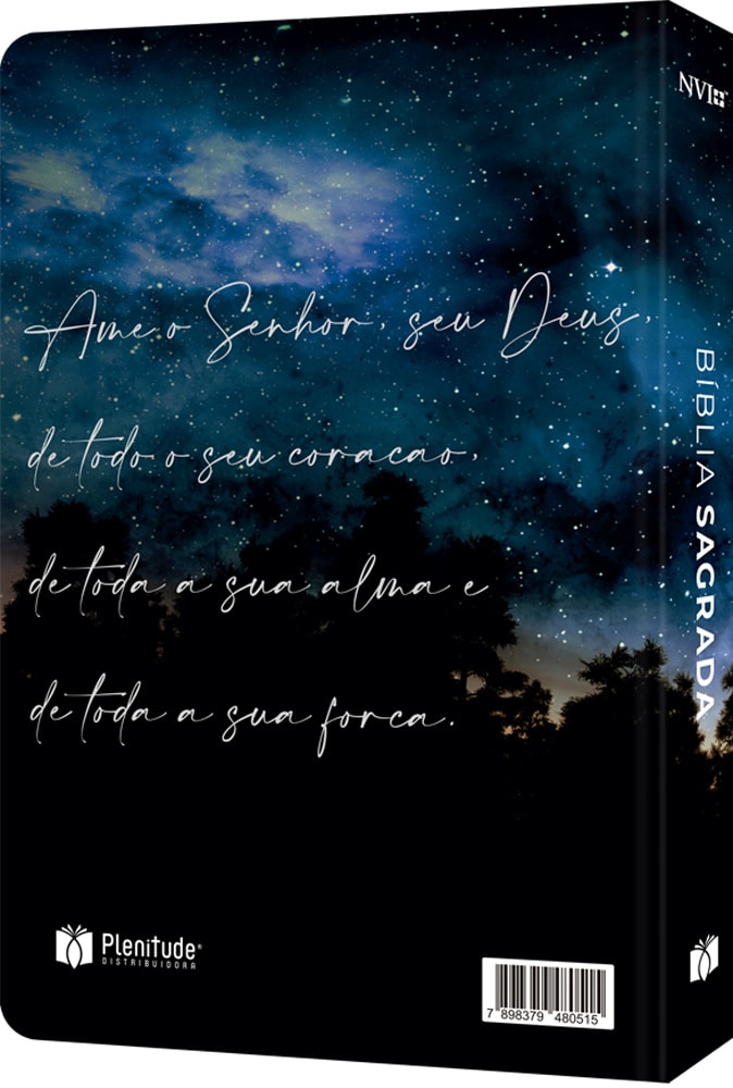 Bíblia Sagrada Ama o Senhor o Seu Deus | NVI | Letra Normal | Flexível Soft Touch