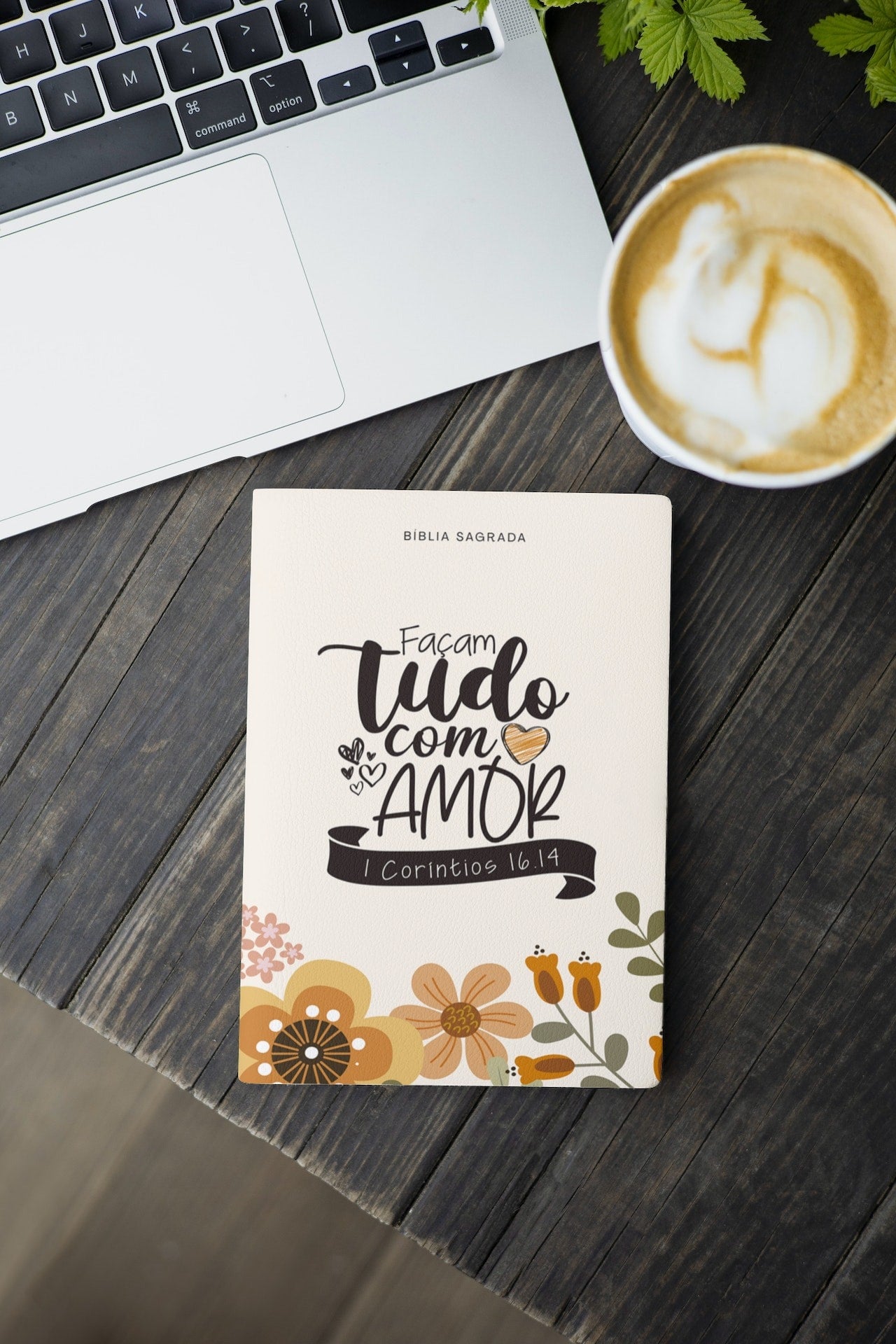 Bíblia Sagrada Façam Tudo Com Amor | NVI | Letra Normal | Flexível Soft Touch