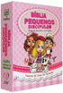 Bíblia Pequenos Discípulos ARC, capa dura rosa com personagens infantis. — Plenitude