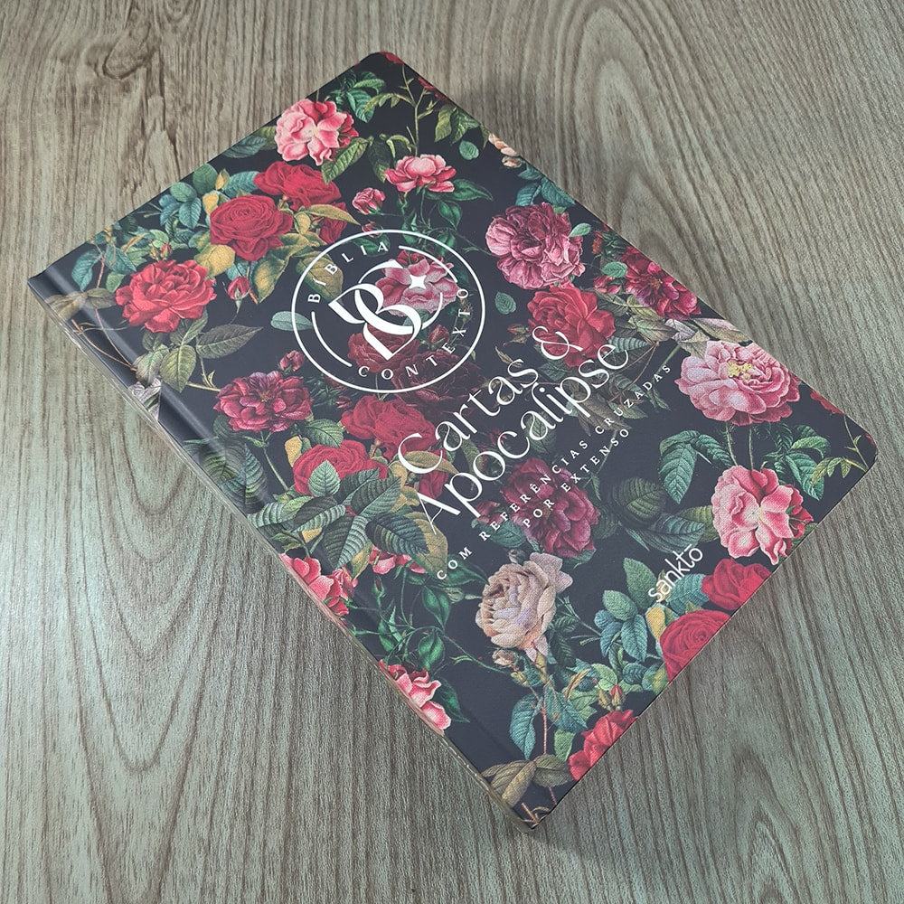 Kit Bíblia Contexto | Novo Testamento | NVT | Capa Dura | Floral