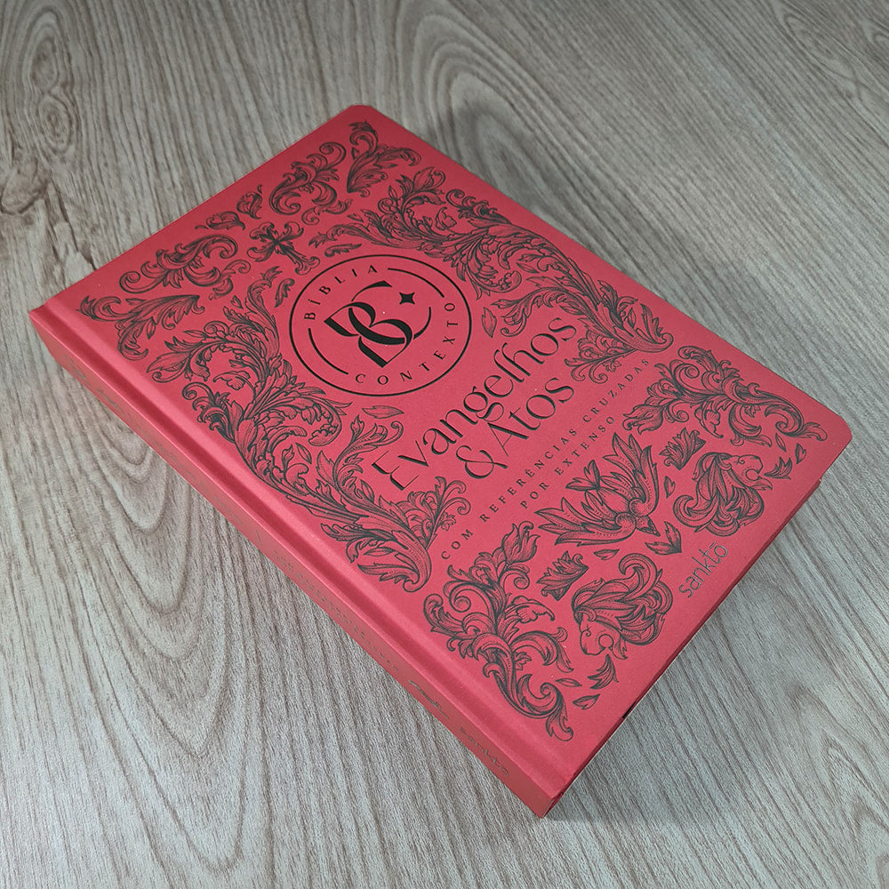 Kit Bíblia Contexto | Novo Testamento | NVT | Capa Dura | Ornamentos