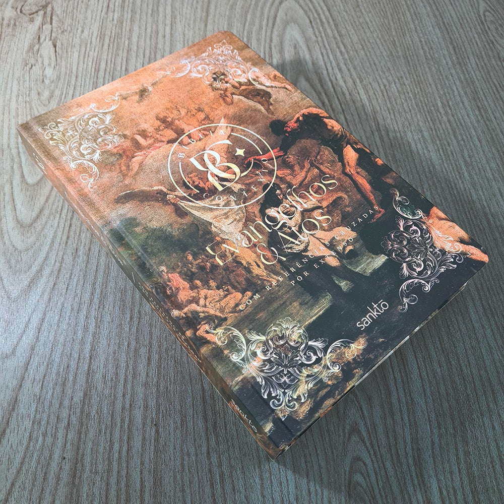 Kit Bíblia Contexto | Novo Testamento | NVT | Capa Dura | Quadro Antigo