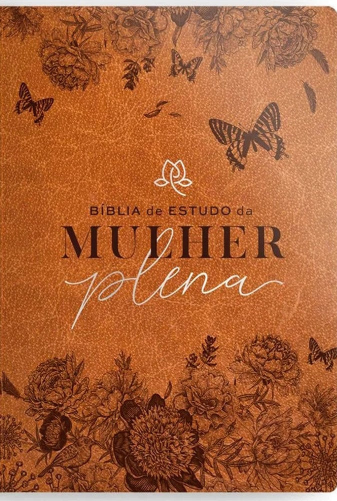 Bíblia De Estudo Da Mulher Plena | NVI | Capa Luxo Céu de Primavera