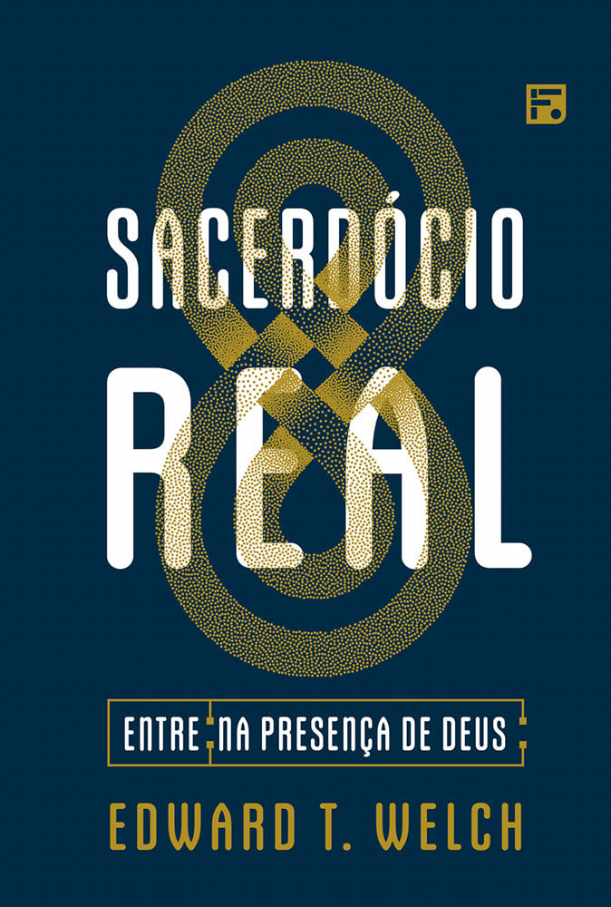 Livro Sacerdócio Real, capa azul-marinho com título em branco e dourado. — Plenitude