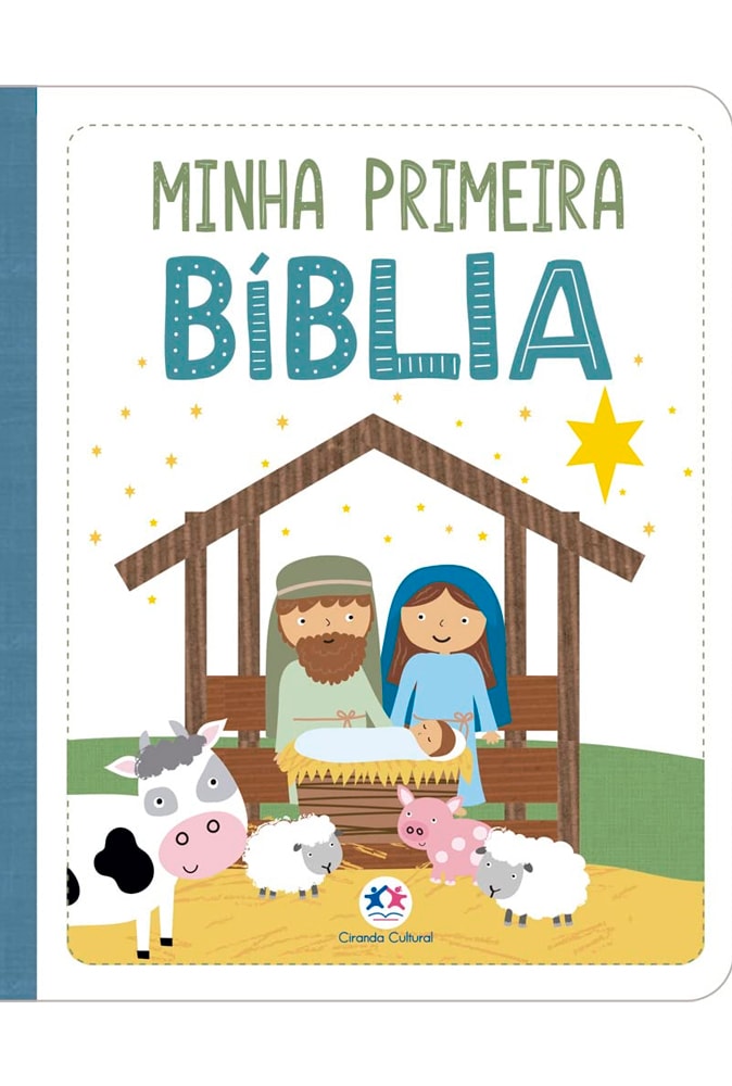 Minha Primeira Bíblia para Meninos | Capa Almofadada | Ciranda Cultural