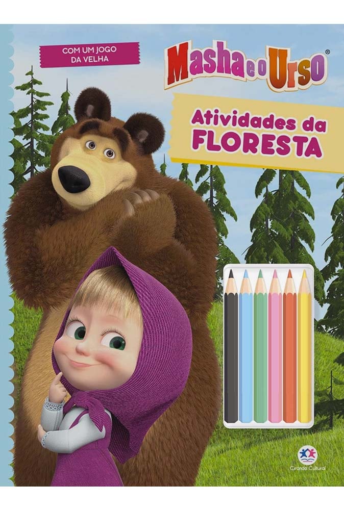 Marsha e o Urso | Atividades da Floresta | Ciranda Cultural