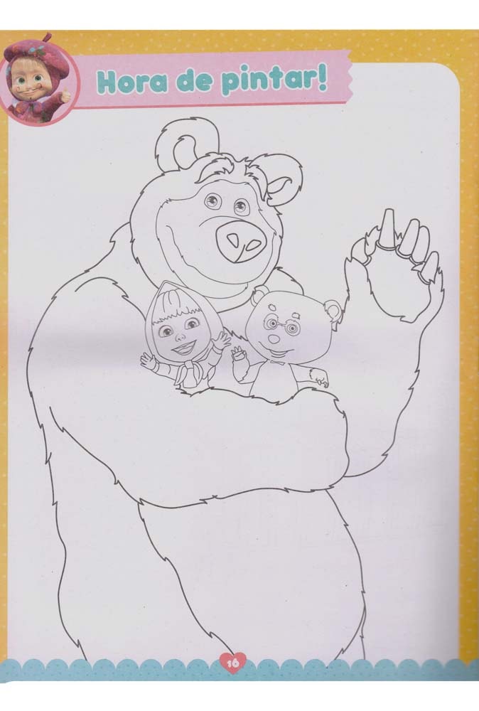 Marsha e o Urso | Atividades da Floresta | Ciranda Cultural