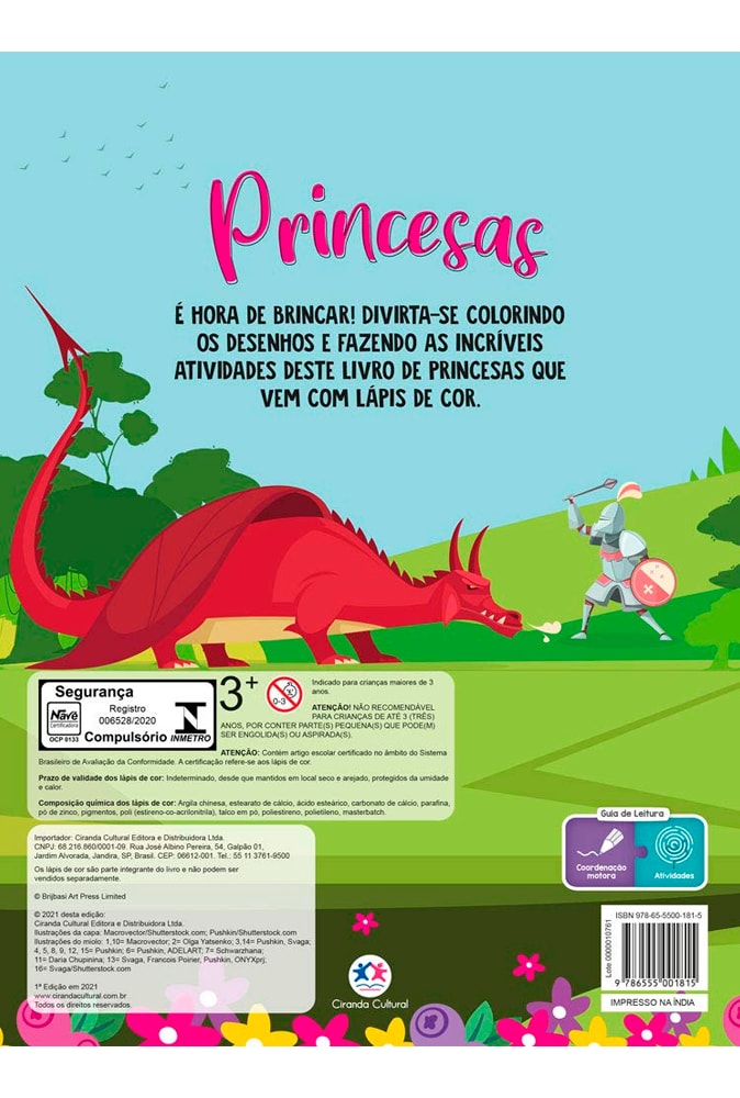 Princesas | Atividades e Diversões | Ciranda Cultural