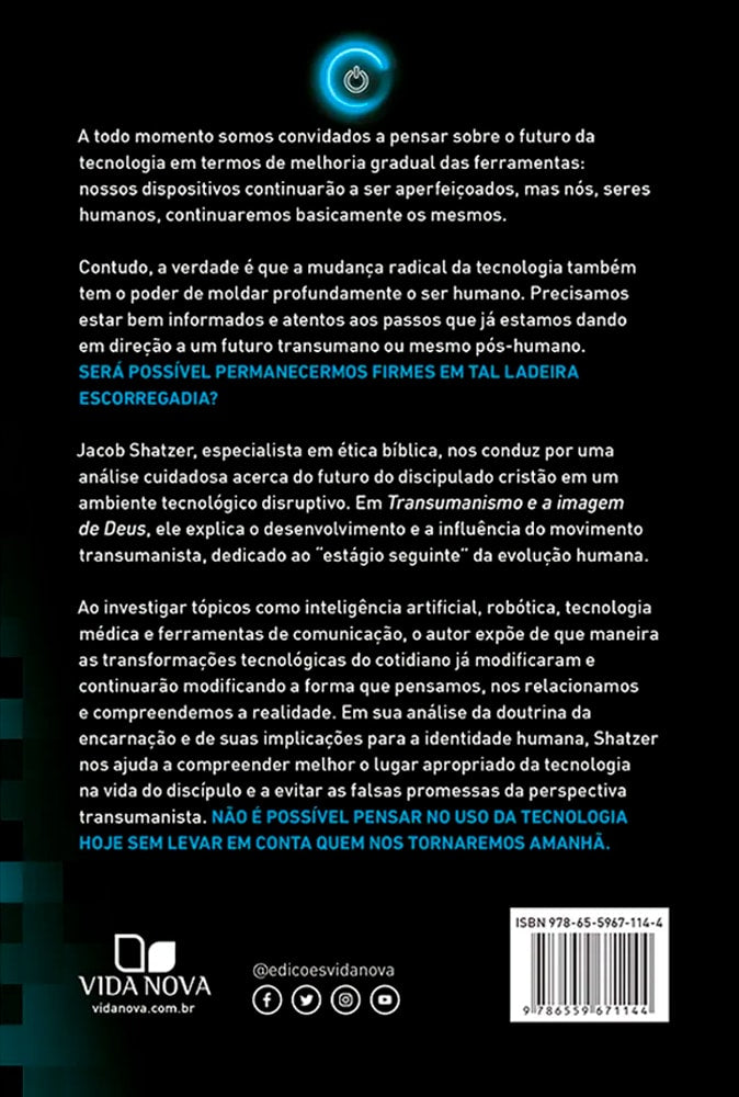 Transumanismo e a Imagem de Deus | Jacob Shatzer