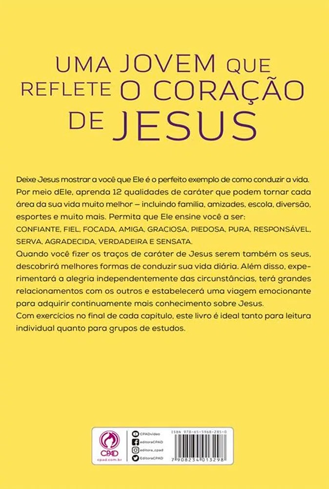 Uma Jovem Que Reflete O Coração de Jesus | Elizabet George
