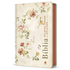 Bíblia Palavra Orada e Aplicada NBV, capa dura creme com flores e borboletas. — Plenitude