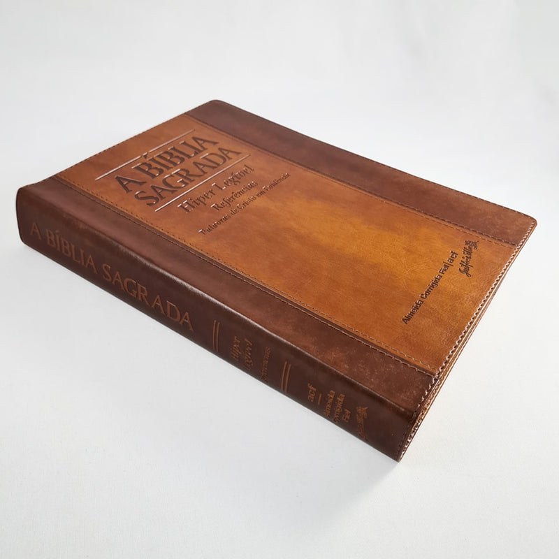 Bíblia Sagrada | ACF | Hiper Legível | Capa Chocolate Havana
