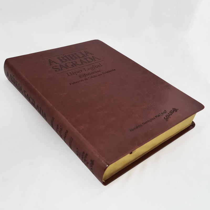 Bíblia Sagrada | ACF | Hiper Legível | Capa Mogno
