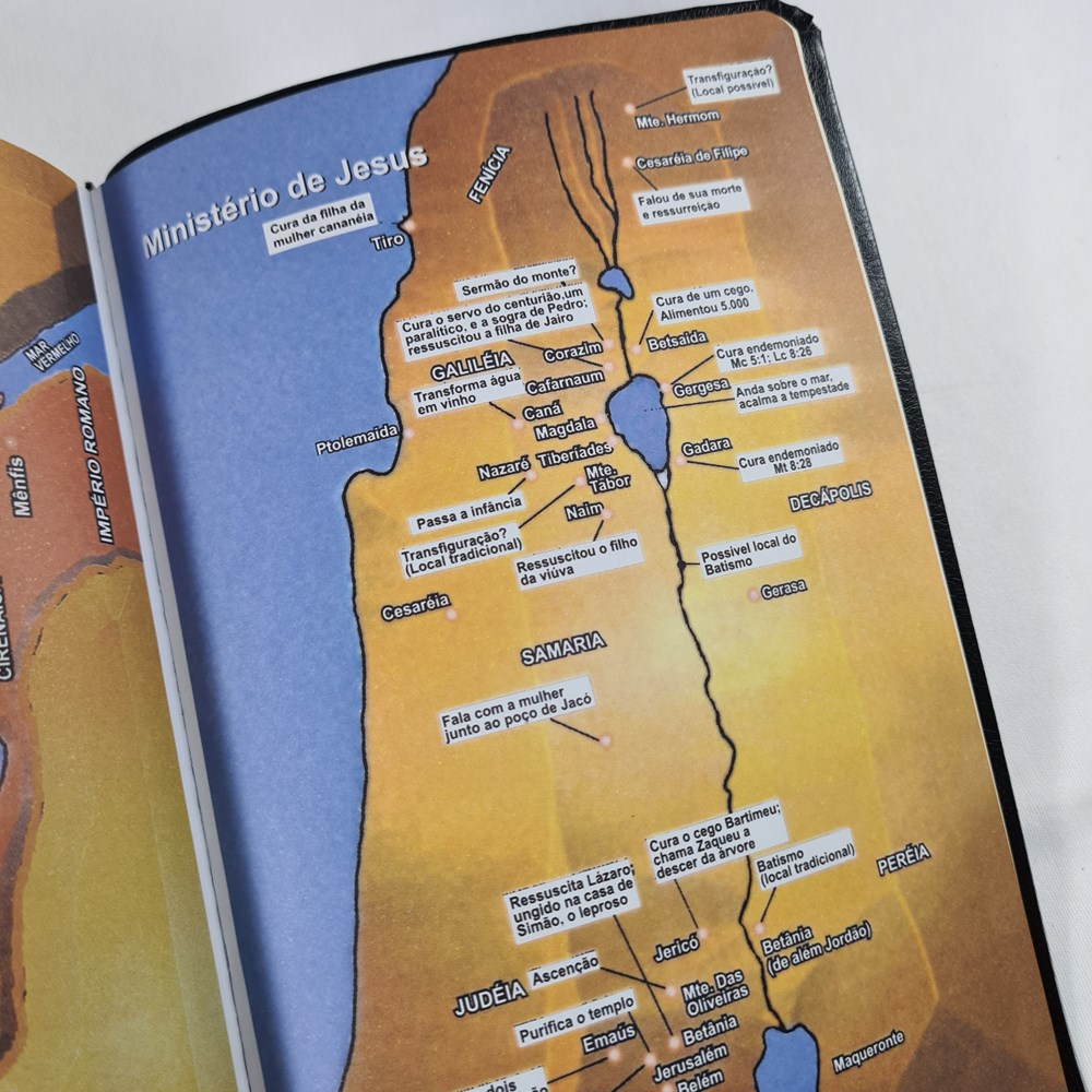 Bíblia Sagrada | NVI | Letra Grande | Capa Luxo Preta