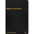 Bíblia Sagrada | NVI | Letra Grande | Capa Luxo Preta
