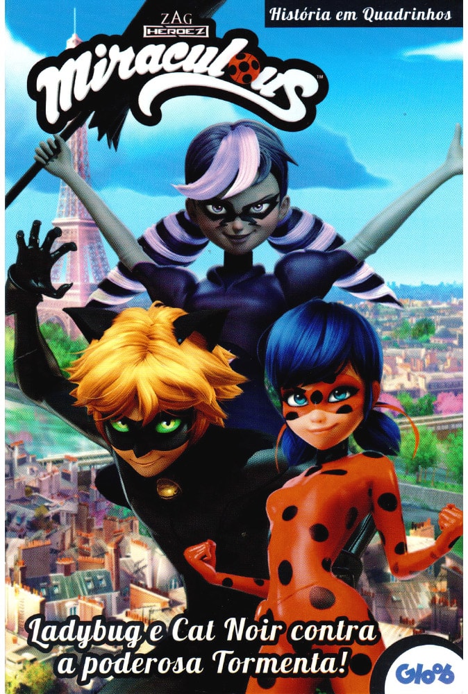 HQ Miraculous Ladybug Vol.1, História em Quadrinhos, Ladybug e Cat Noir. — Plenitude