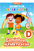 Cartilha Alfabeto em Letra Bastão, Caminho da Alfabetização, capa colorida com crianças e letras — Plenitude