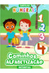 Cartilha Numerais Caminho da Alfabetização, capa colorida com crianças e números. — Plenitude