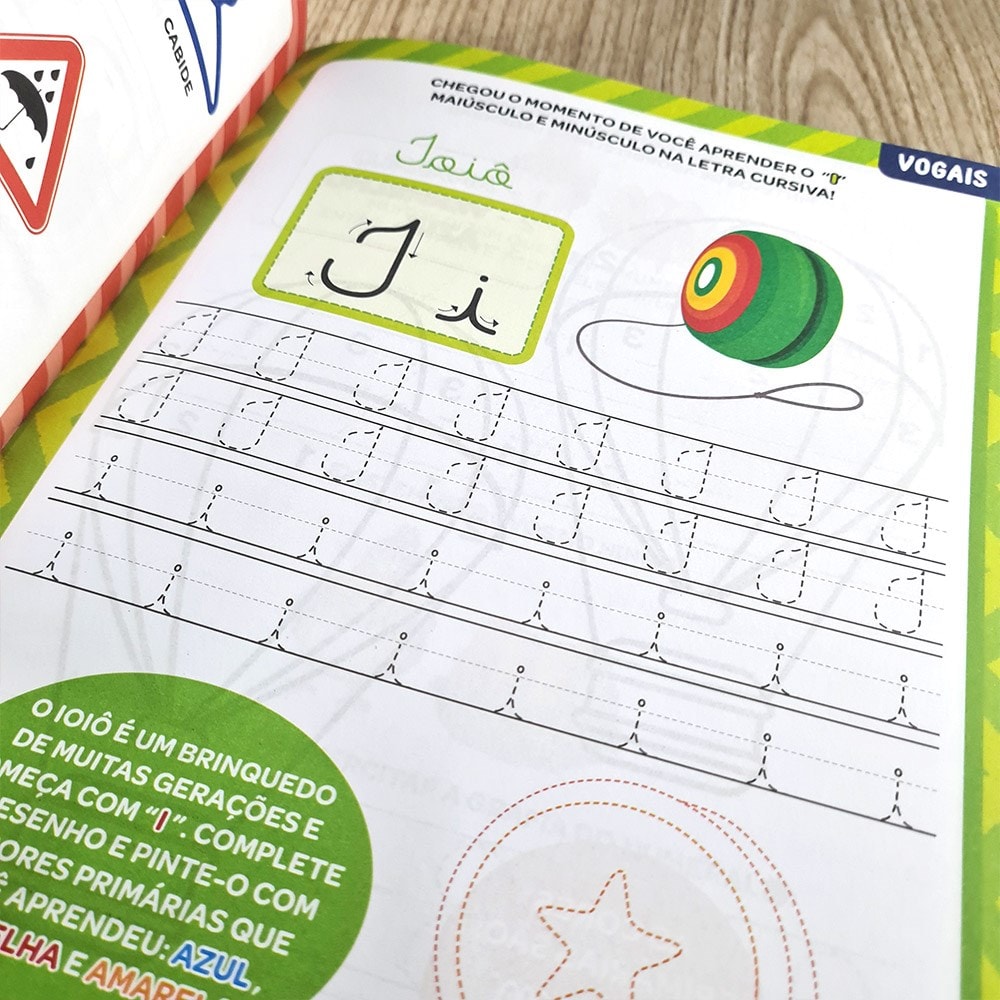 Cartilha de Caligrafia Atividades de Reforço | Caminhos da Alfabetização Vol.1