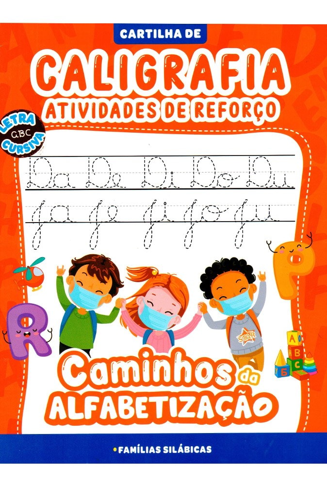 Cartilha Caligrafia Atividades de Reforço | Caminhos da Alfabetização