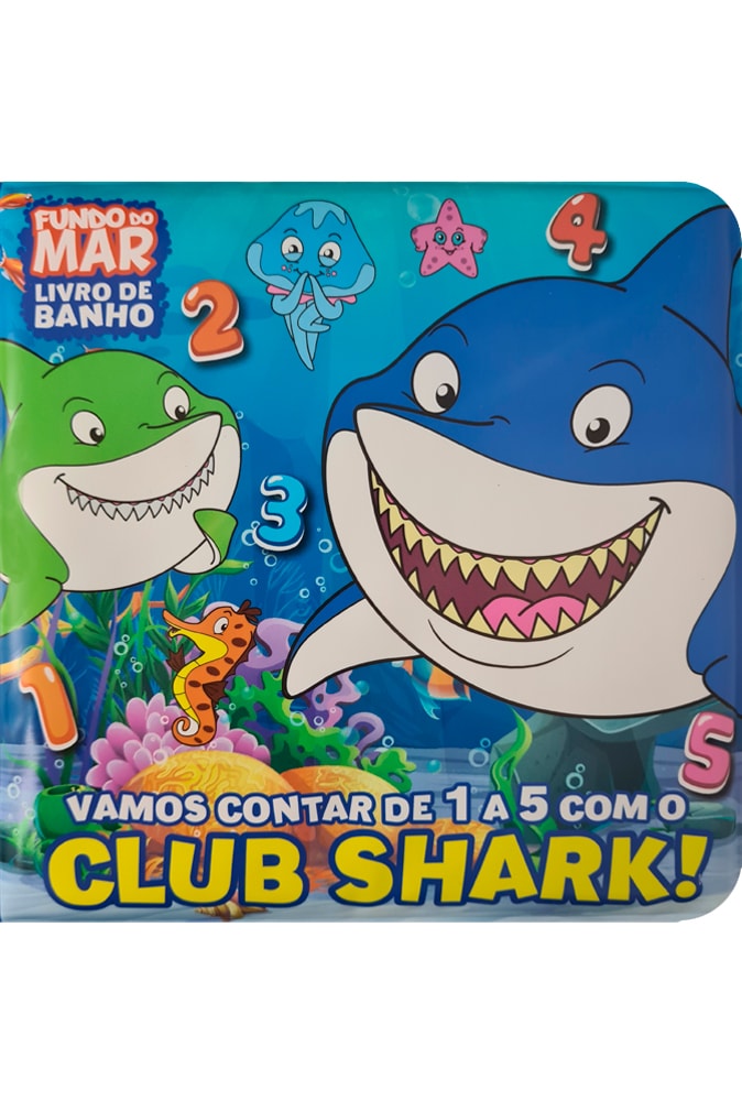 Fundo do Mar Livro de Banho | Club Shark