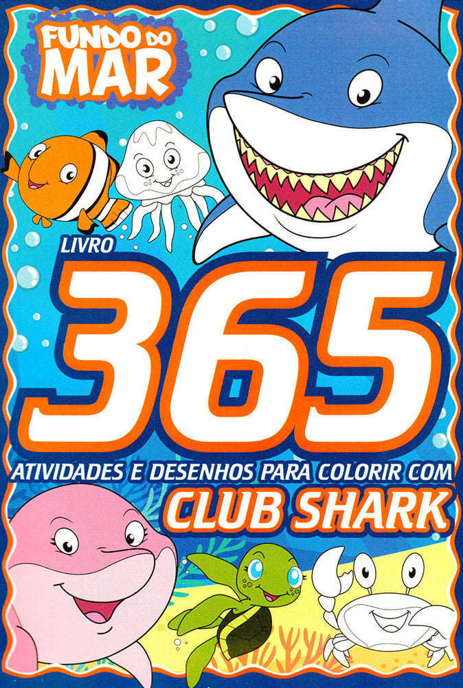 Fundo do Mar | 365 Atividade e Desenhos para Colorir