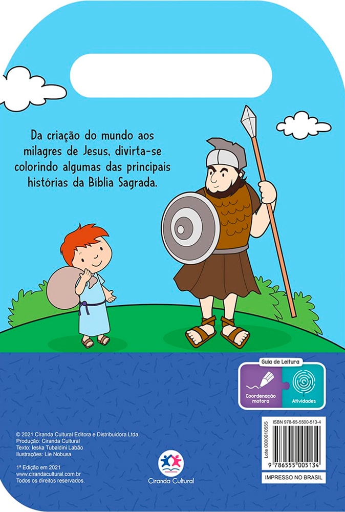 História da Bíblia | Livro de Colorir
