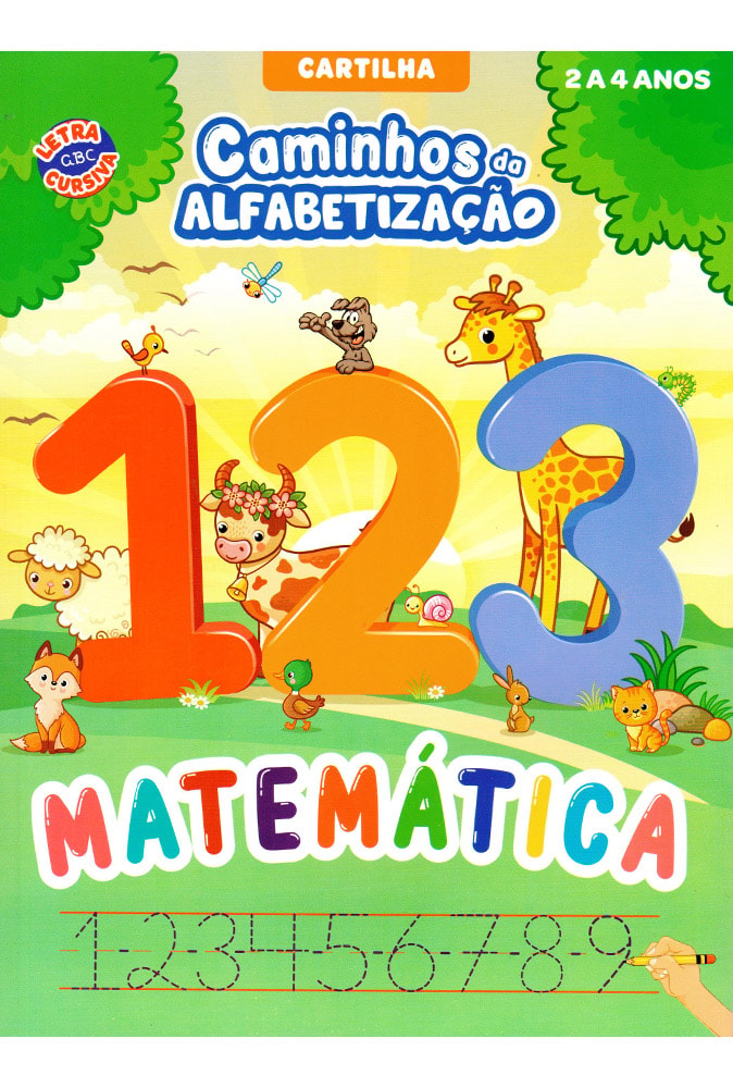 Cartilha Matemática | Caminhos da Alfabetização | 2 a 4 Anos