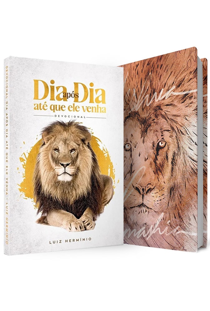 Kit Bíblia e Devocional Leão