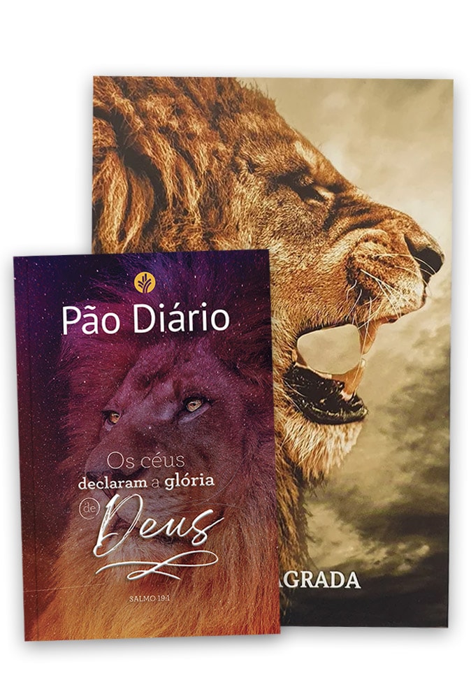 Kit Evangelismo | Bíblia e Devocional Leão