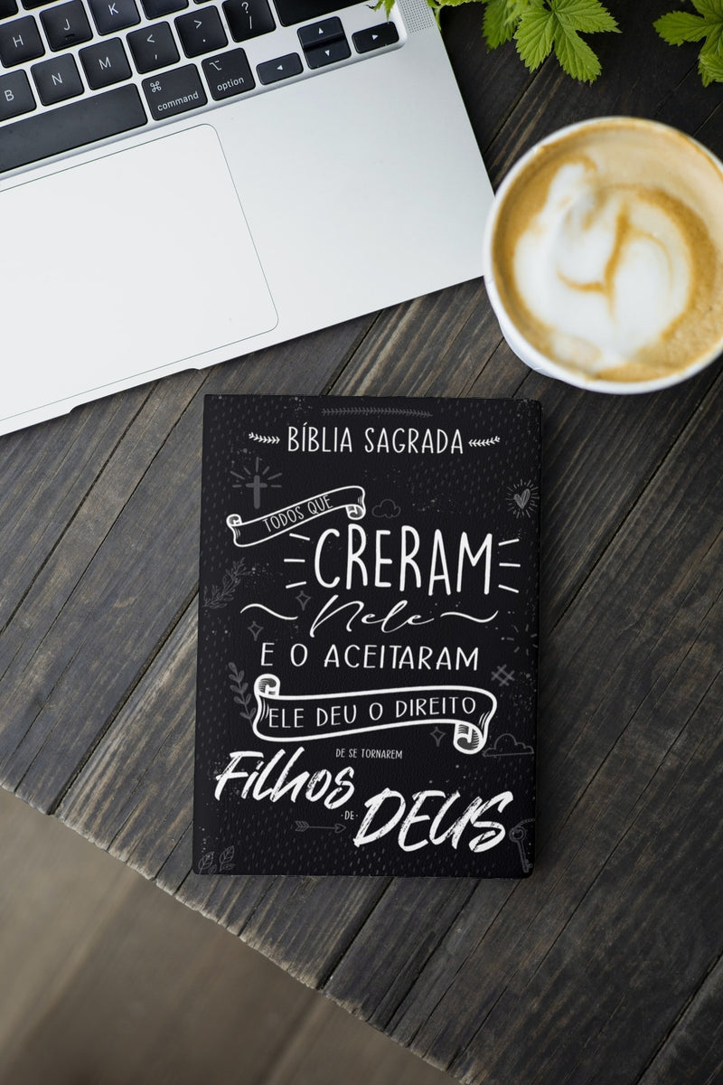 Kit Evangelismo Bíblia e Devocional Lettering