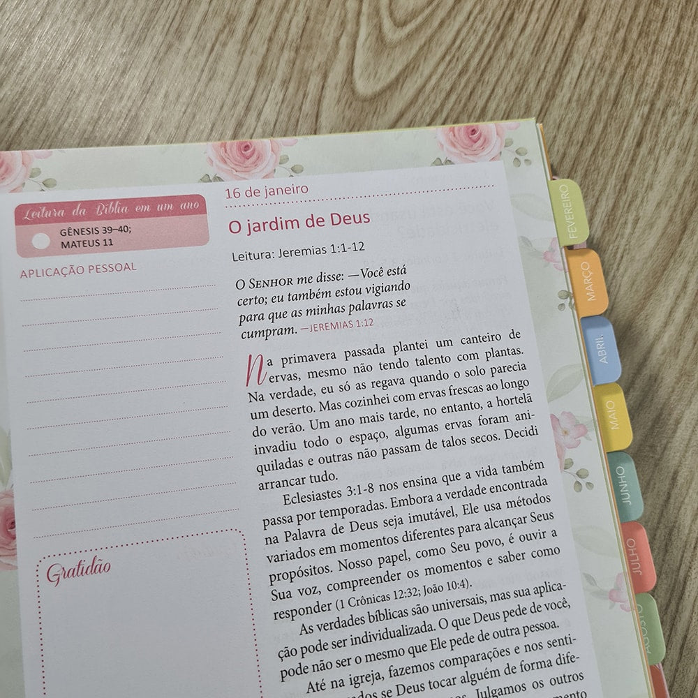 Kit Planner e Bíblia Feminina