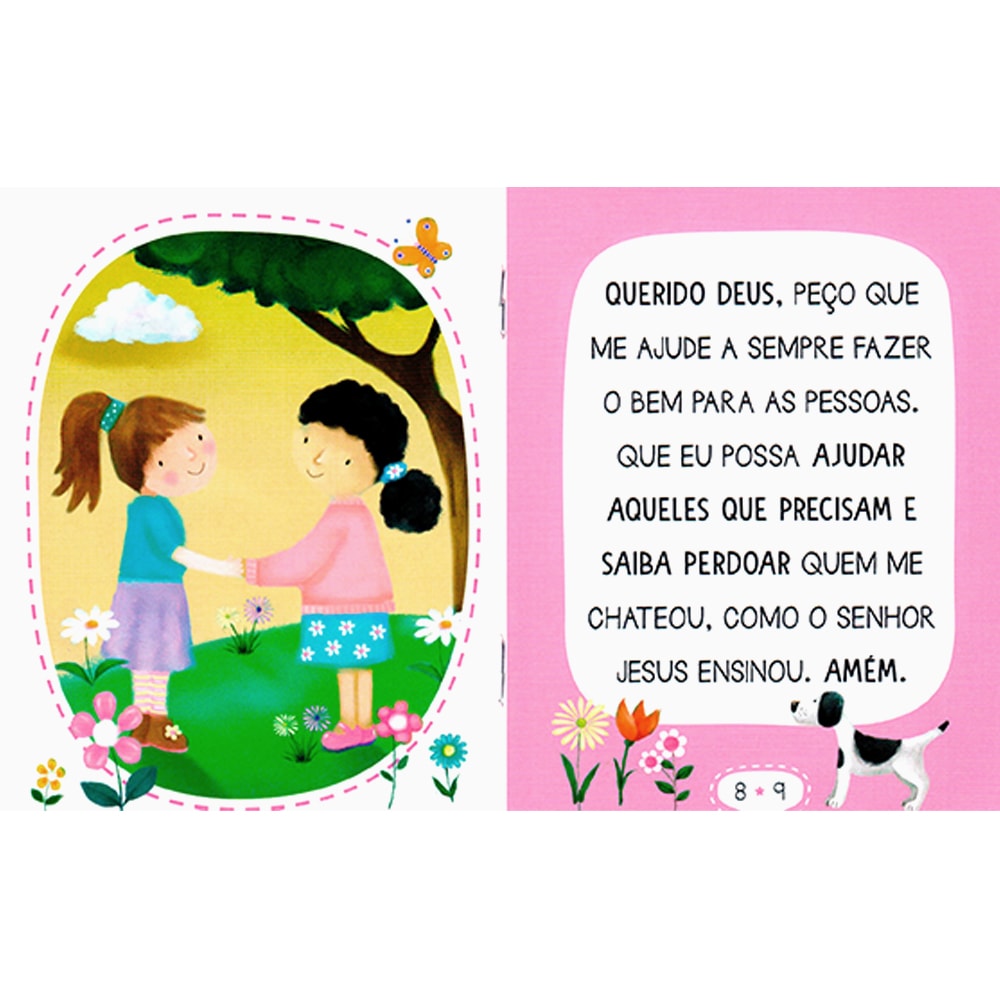Kit 4 Mini Livros Histórias da Bíblia