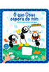 O que Deus Espera de Mim | Um Livro para pintar com Água | Smilinguido
